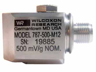 787-500-M12 美捷特振動傳感器低頻加速度計